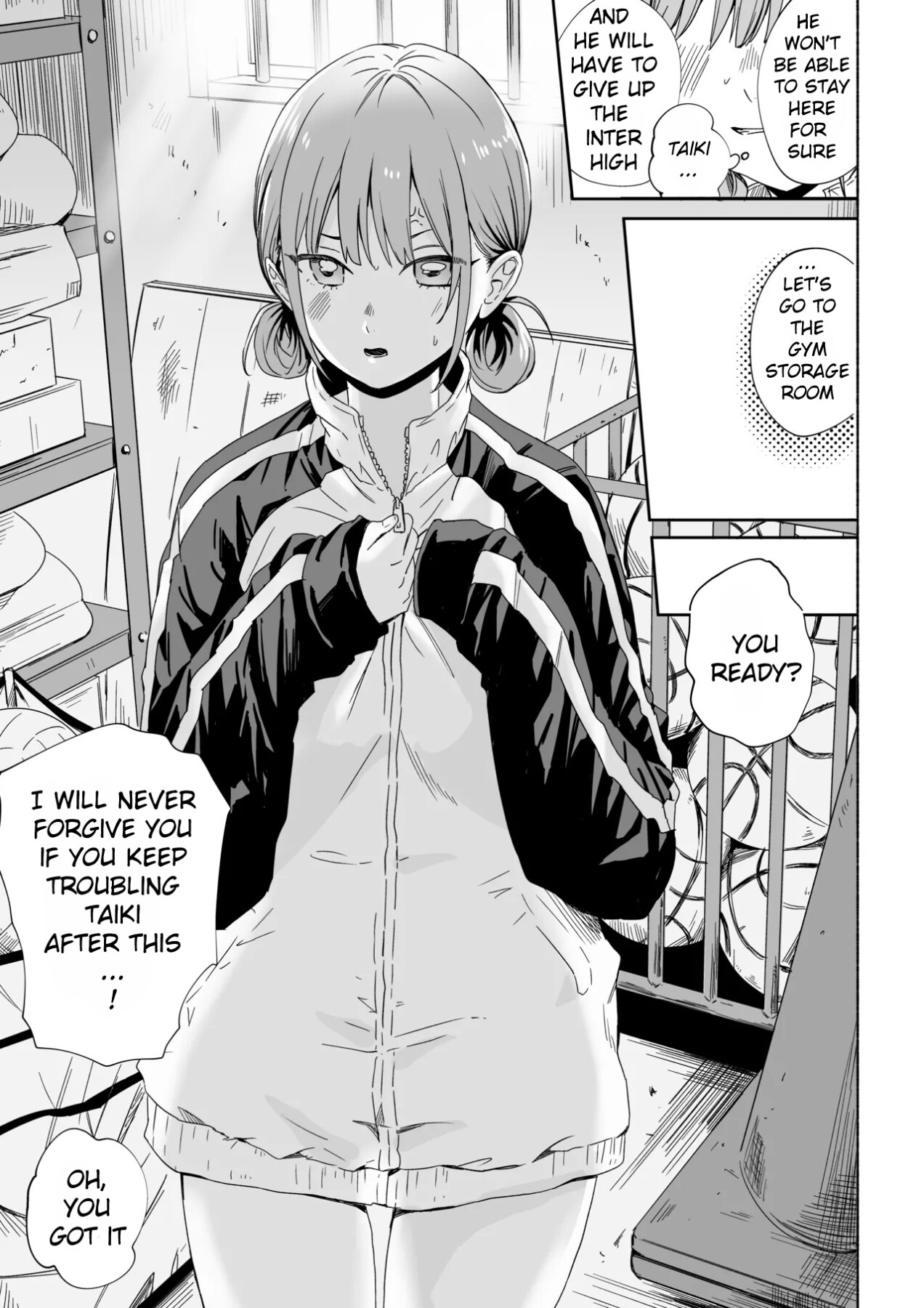 Hentai Manga Comic-I was caught not wearing a leotar-Read-6